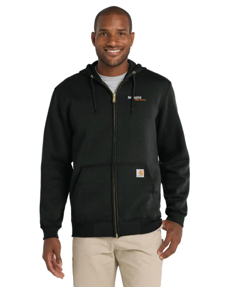 Carhartt® Midweight Hooded Zip-Front Sweatshirt - Image 3