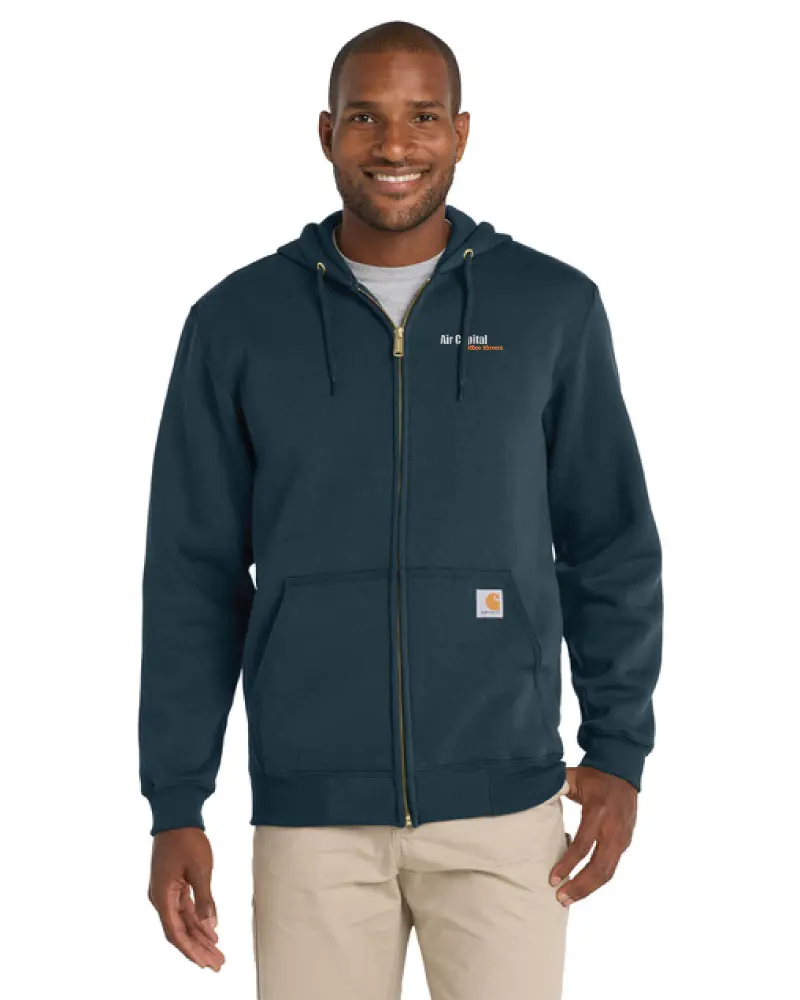 Carhartt® Midweight Hooded Zip-Front Sweatshirt