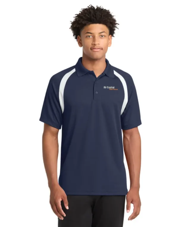 Sport-Tek® Dry Zone® Colorblock Raglan Polo